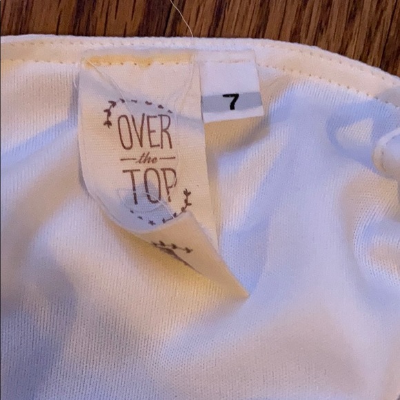 Girls white float top - Picture 3 of 3